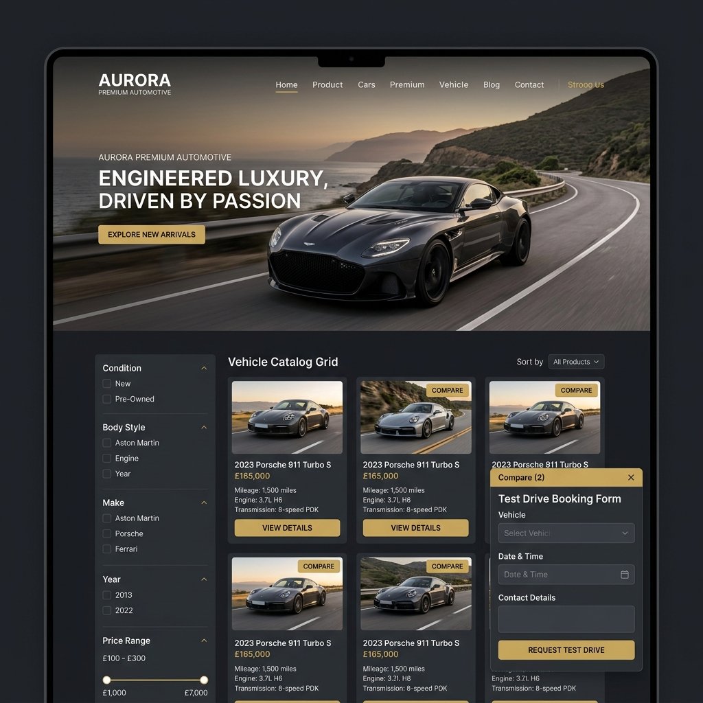 Sales Platform UI Preview